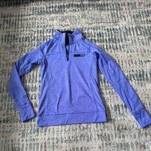 Victoria’s Secret PINK Quarter zip pullover with thumb holes. Size XS